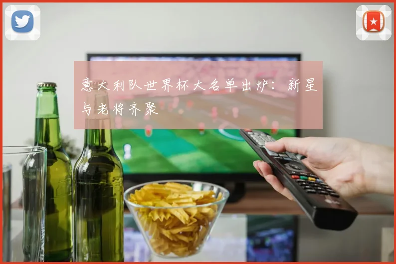 意大利队世界杯大名单出炉：新星与老将齐聚
