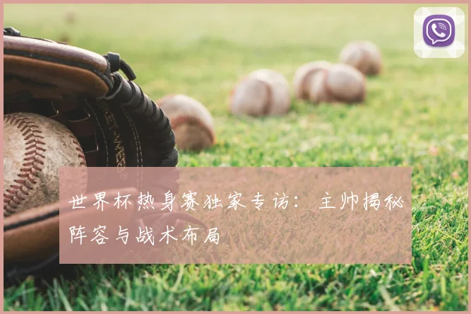 世界杯热身赛独家专访：主帅揭秘阵容与战术布局
